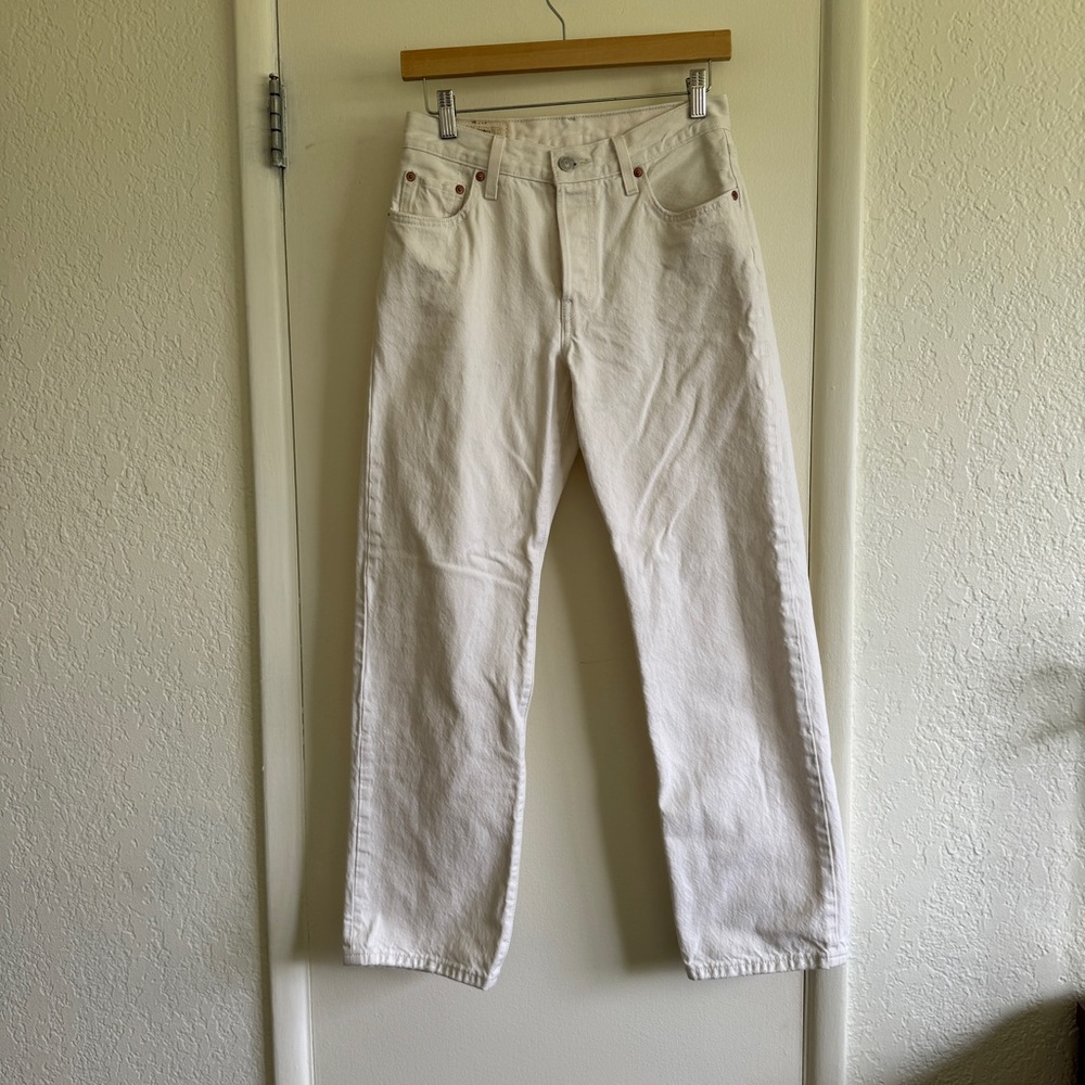 Levi's 501 90’s Jeans White Size 25